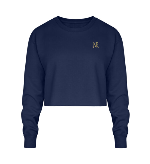 Crop Sweatshirt NR - Crop Sweatshirt mit Stick-1676