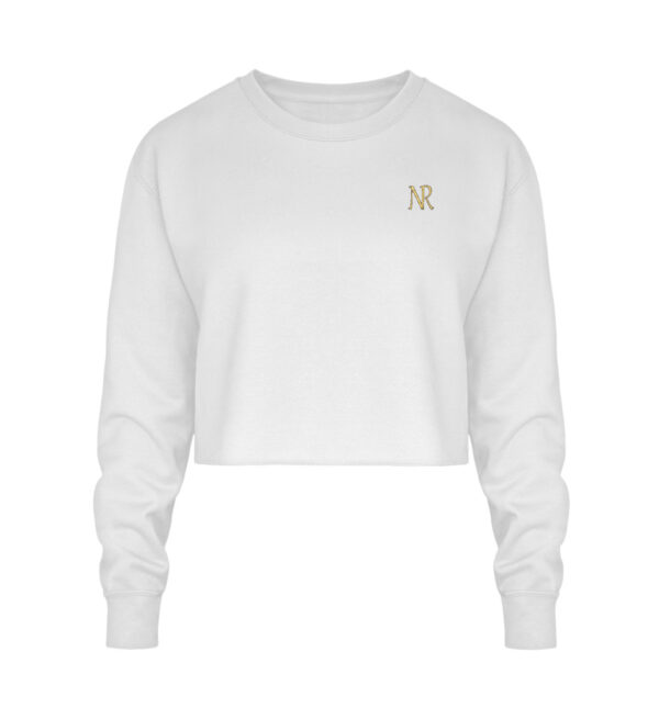 Crop Sweatshirt NR - Crop Sweatshirt mit Stick-6867