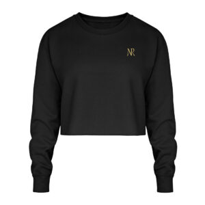 Crop Sweatshirt NR - Crop Sweatshirt mit Stick-1624