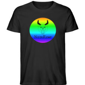 T-Shirt Rainbow-Logo - Herren Organic Shirt-16