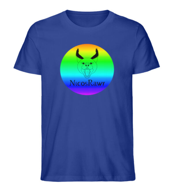 T-Shirt Rainbow-Logo - Herren Organic Shirt-668