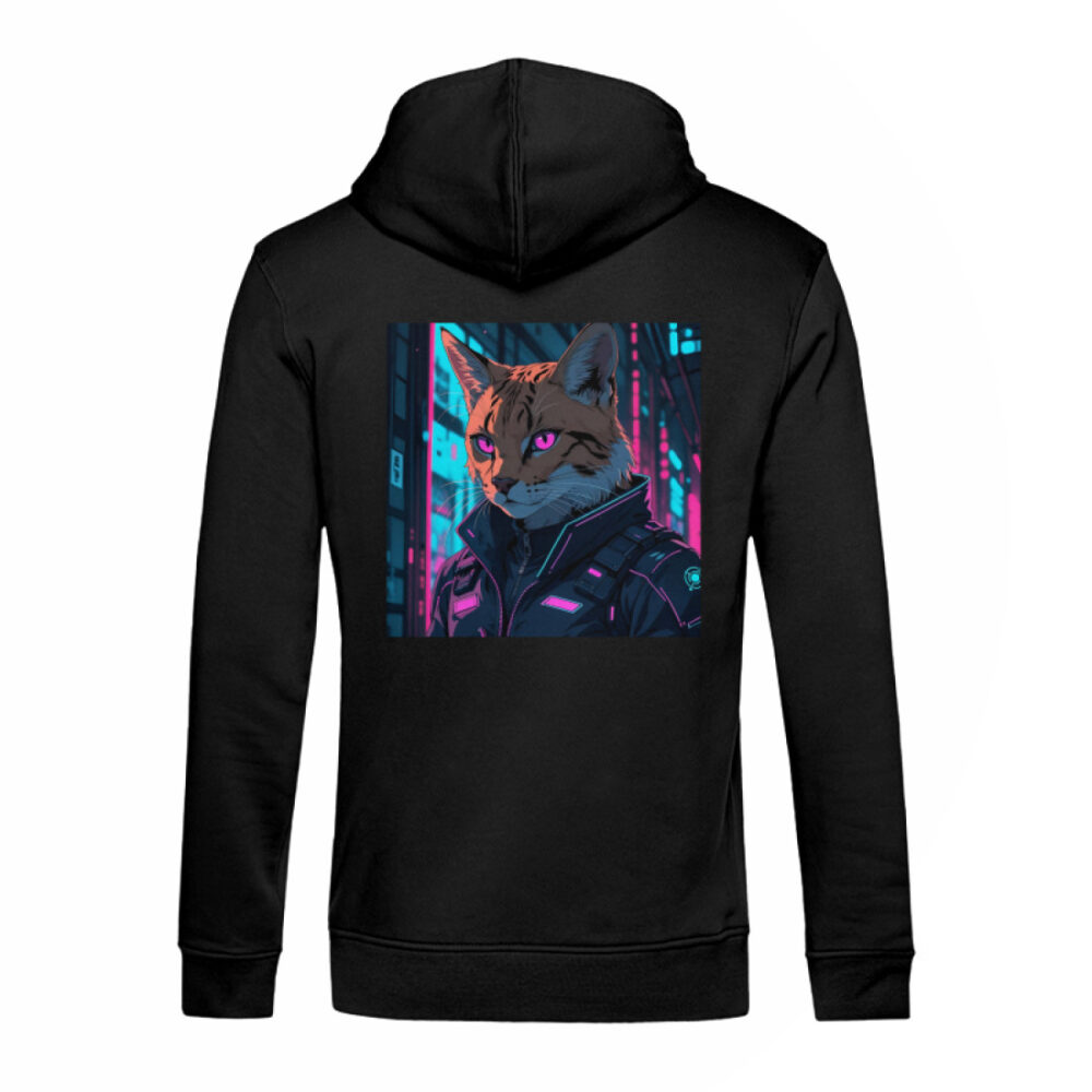 Cyber Karakal Hoodie 2 - Unisex Organic Hoodie B&C-16