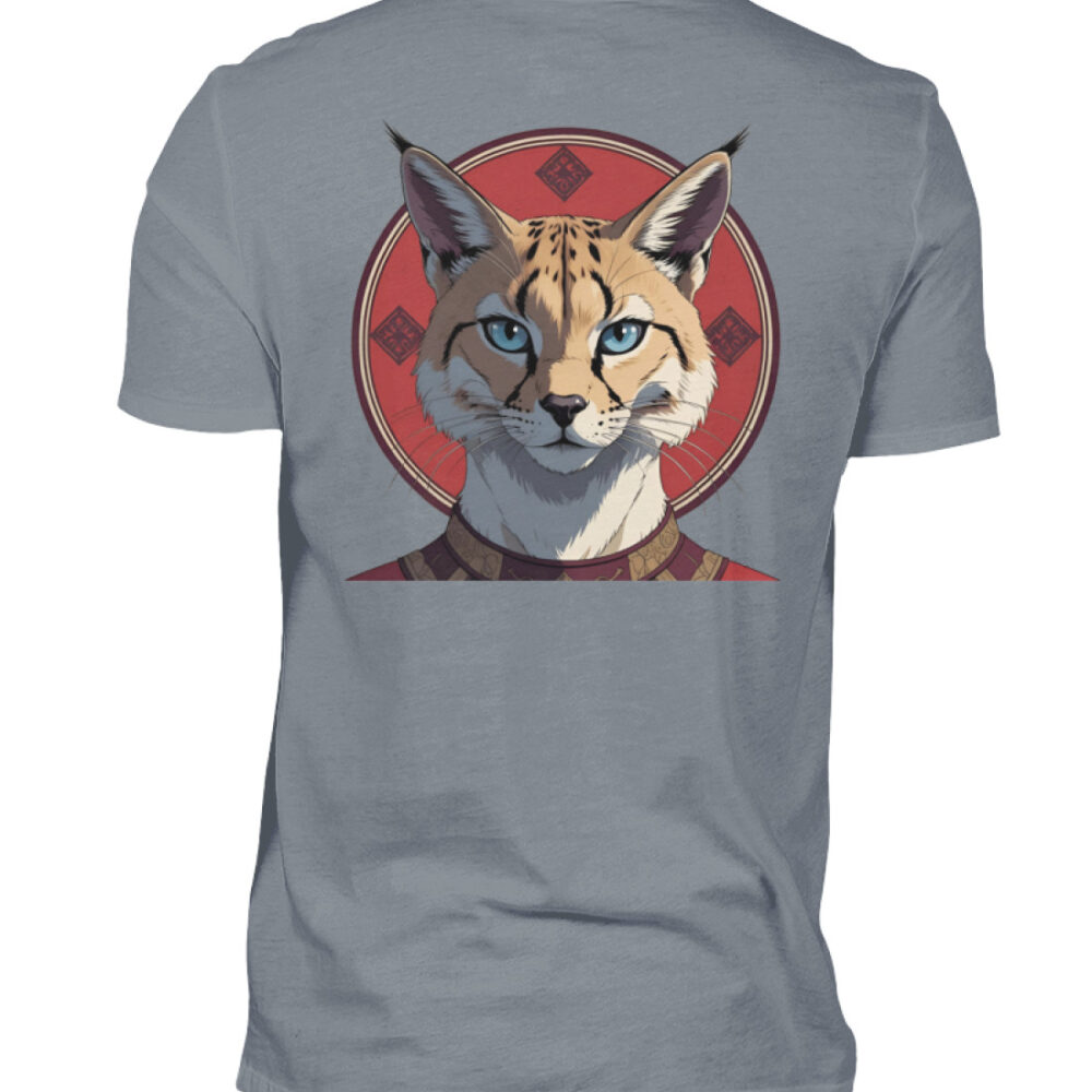 NR Karakal Face BackPrint - Herren Shirt-1157