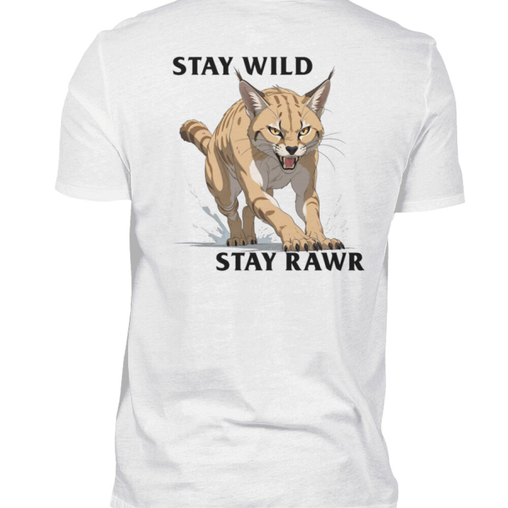 Stay Wild T-Shirt - Herren Shirt-3